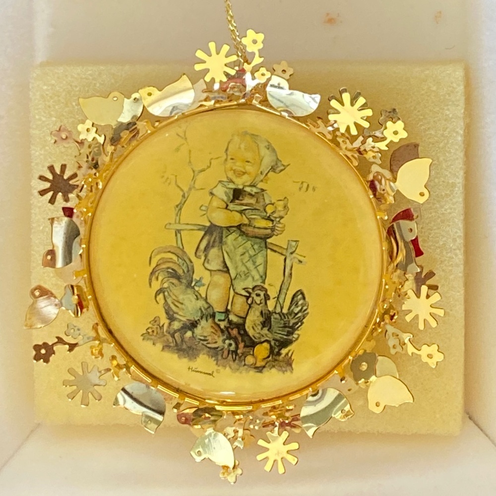 The Hummel Gold Christmas Ornament Collection